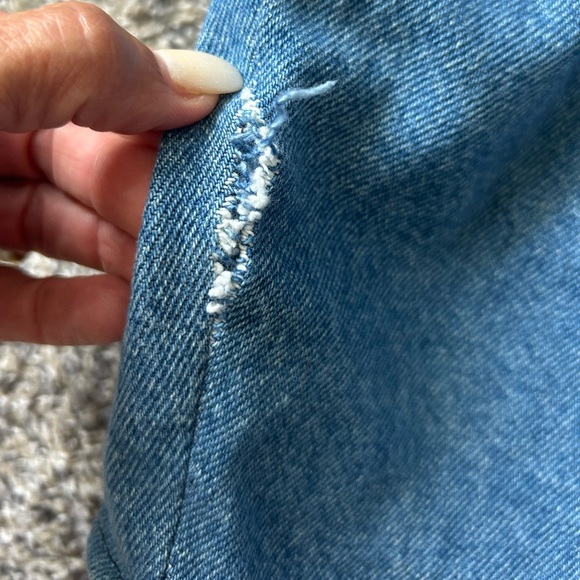 Vintage American Profile Jeanswear Denim Skirt vintage size 7/8 - Picture 7 of 9